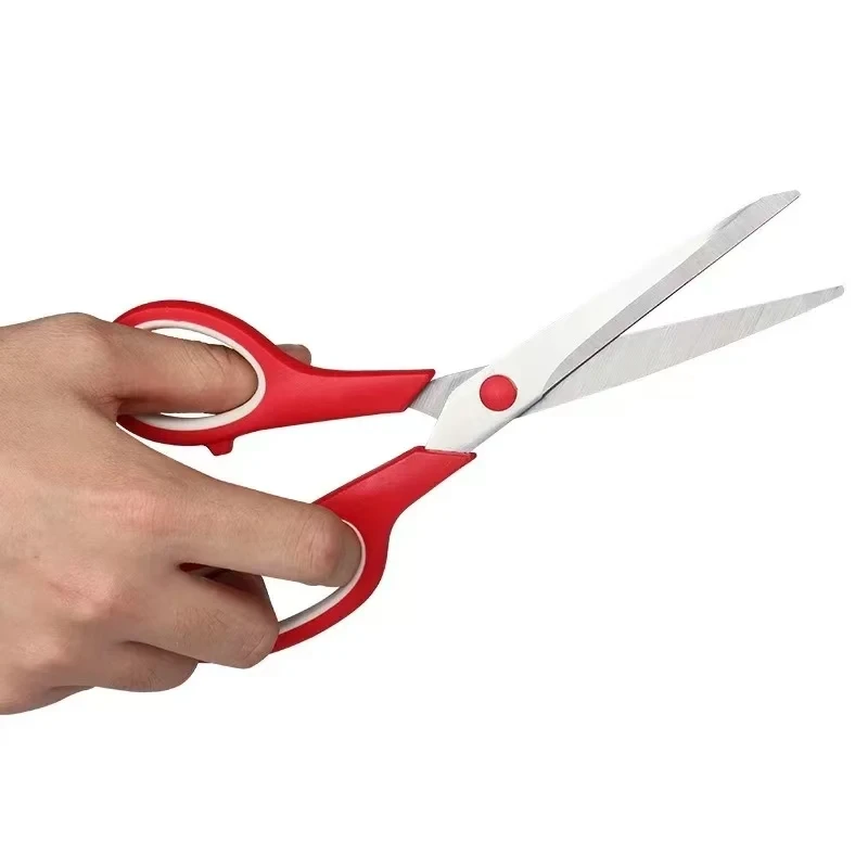 Tijeras de sastre de acero inoxidable, tijeras para costura de tela, corte de punto de cruz, herramienta de costura decorativa, suministros para manualidades de tela