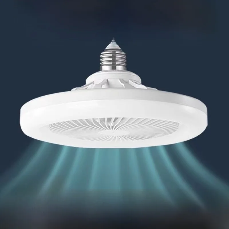 

Bright LED Ceiling Fan Light E27 Screw Base Kitchen Hanging Fan High Brightn Energy Saving Home Use Fan Light Remote Control