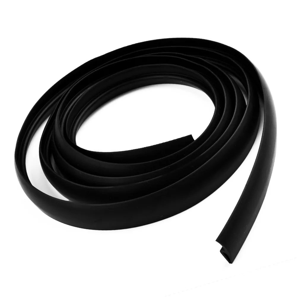 2m Car Front Windshield Seal Strip Trim Sunroof Weatherstrip Rubber Black Accessories For Car Front Windshield Sunroof Weatherst