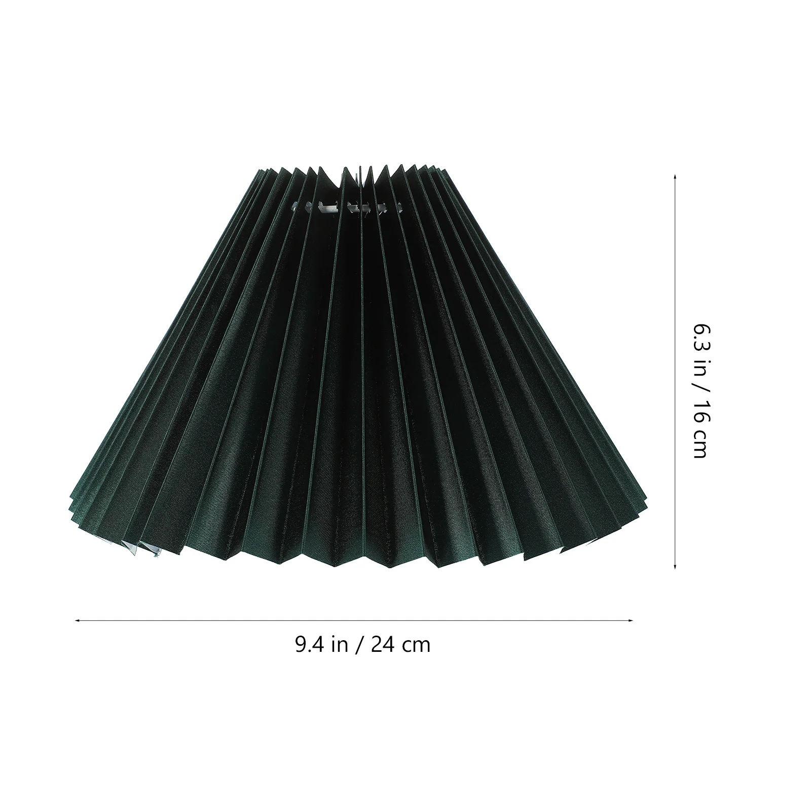 

Gray Green Lamp Shade E27 Base Dustproof Cloth Lampshade Modern Pleated Design For Table Lamp Household Lighting Decor