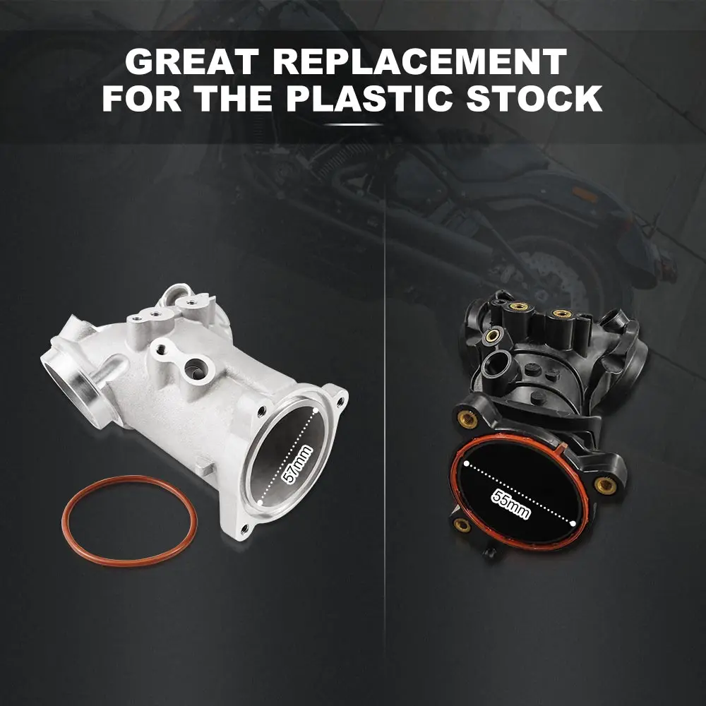 Intake Manifold M8 Engine For Harley Street Glide Road Glide Road King Special Street Bob Fat Bob Fat Boy 114 Breakout Softail view 5