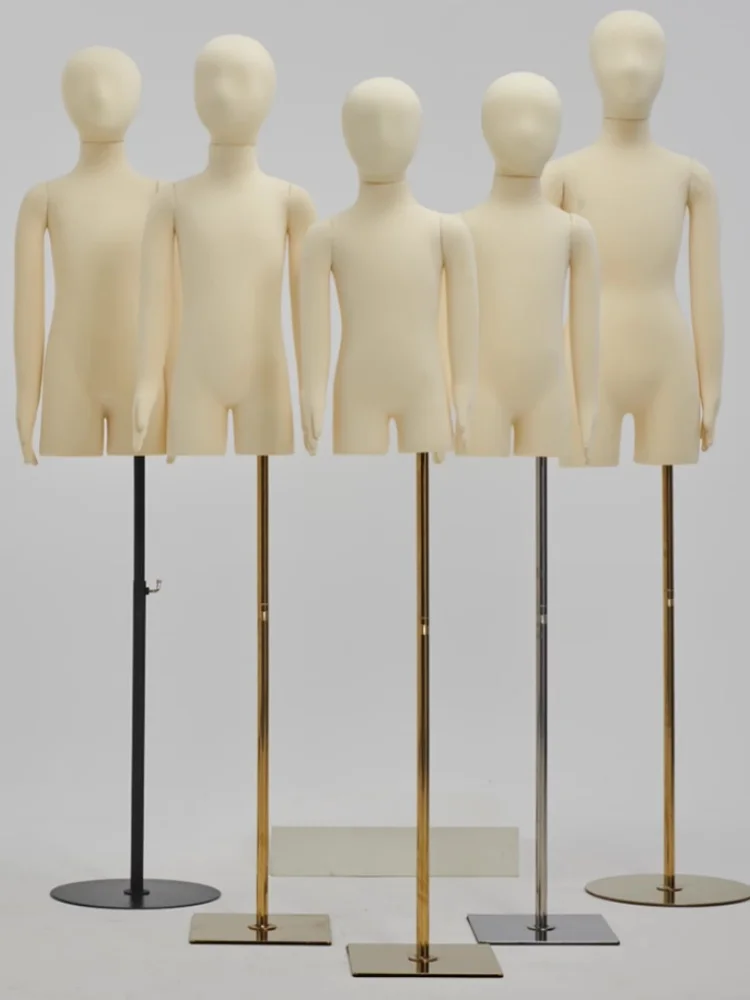 Children Mannequins Full Body Display, Maniquíes Para Ropa,Clothing Fabric,Headless Soft Models,1-2year,AT034K