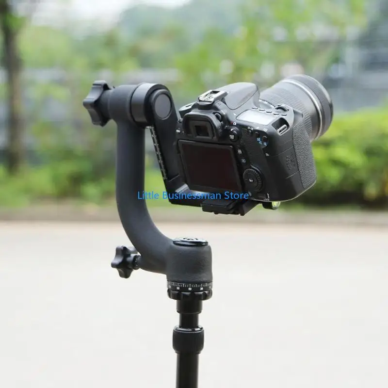 

Professional Gimbal DSLR Tripod for Head with 1/4 Arca-Swiss Quick-Release P M76A