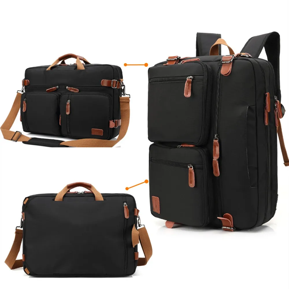 New Convertible Shoulder Backpack 15.6/17.3 Inch Laptop Backpack Handbag Business Travel Anti-Theft Backpack Student  Backpack