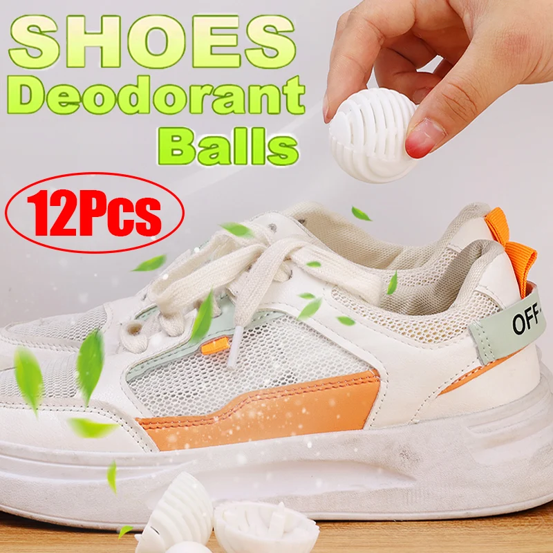 12/1PCS Deodorizer Freshener Balls for Shoe Sock Clothes Fragrance Essential Foot Care Scent Ball Closet Wardrobe Fresh Supplies