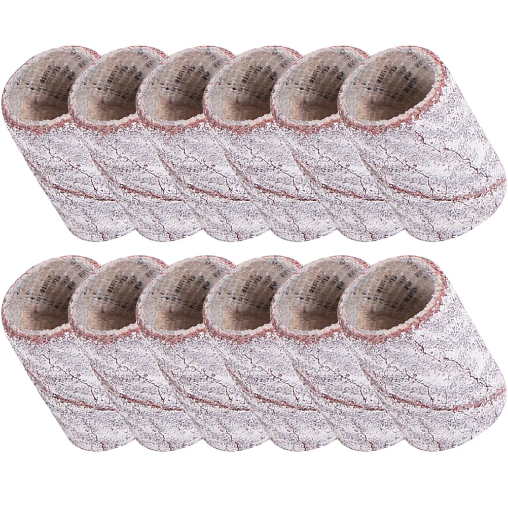 Conjunto de faixas de lixa para arte em unhas, 200 peças, brocas de mandril para polimento e modelagem de unhas, removedor de esmalte em gel