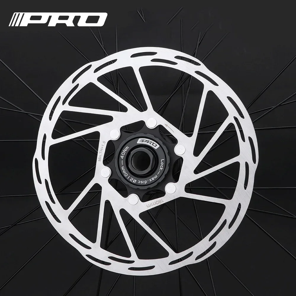 IIIPRO Centerlock Rotor MTB Road Bike Heat Dissipation Cooling Disk Center lock 140/160/180/ 203mm Disc Brake Rotor Center Lock images - 6