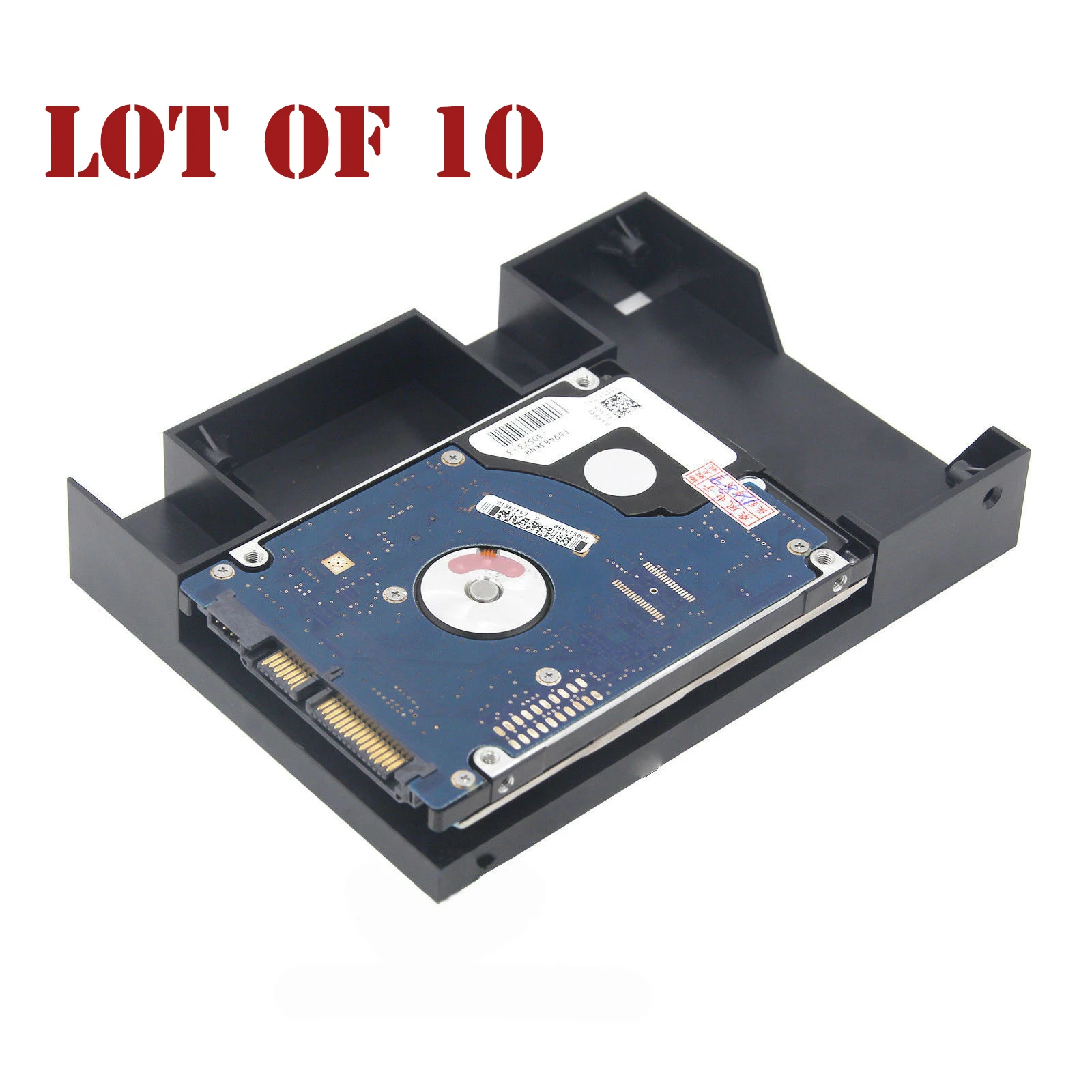 

Lot of 10 2.5" SSD to 3.5" HDD Tray Caddy Adapter 661914-001 for HP G8 G9 651314 F238F KG1CH