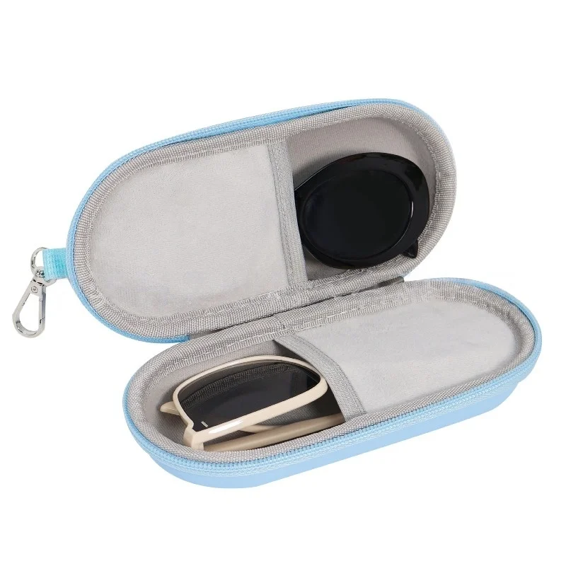 1pc Glasses Case, Hard Shell Scratch-Resistant Eyeglass Storage Box, Portable Organizer Pouch, Protective Case - Great Gift