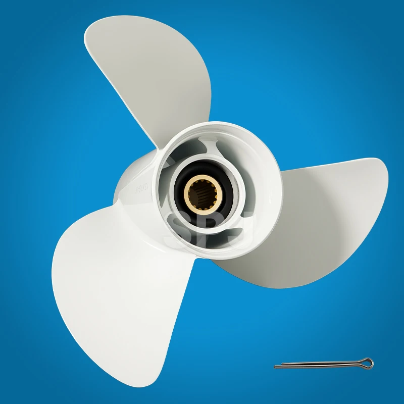 Boat Propeller 12 5/8x21 Fit Yamaha Outboard Engines 50 60 80 90 100 130HP Motor Aluminum Alloy Screw 3 Blade 15 Spline