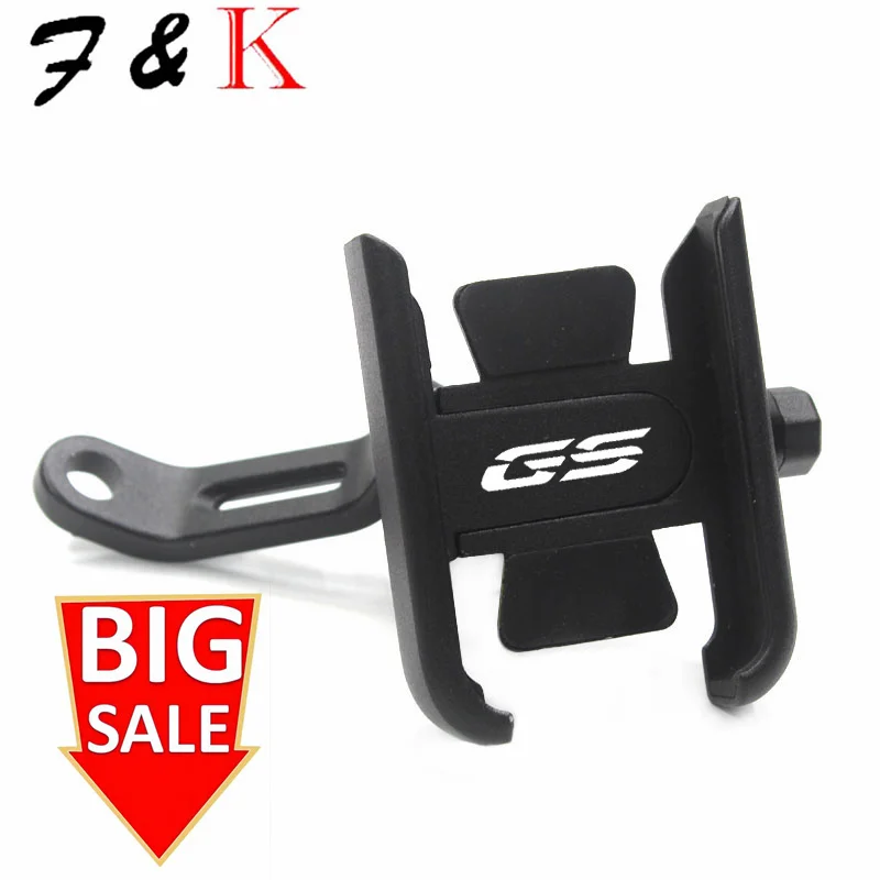 

Motorcycle Cnc Aluminium Handvat Bar Mobiele Telefoon bracket Gps Stand Houder Fit For GS