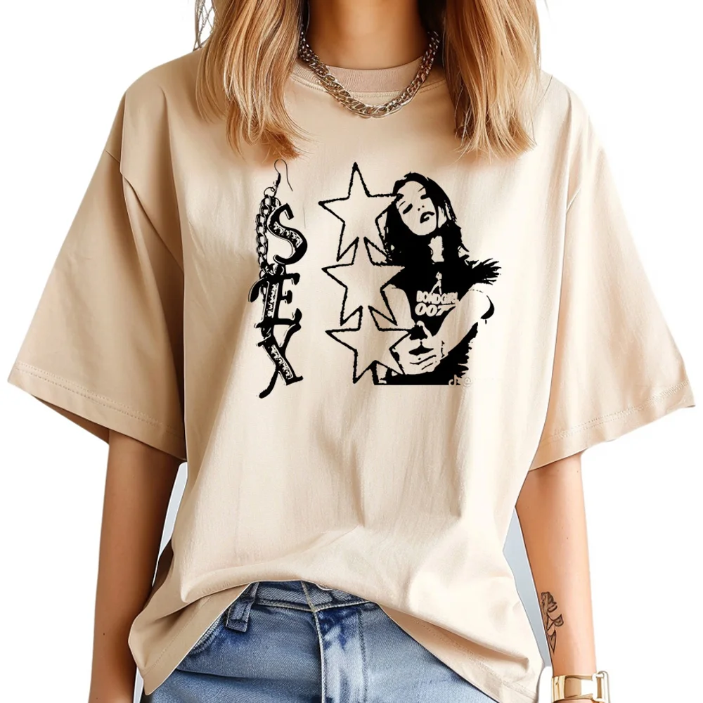 

Y2k Harajuku Tee women manga comic t-shirts female funny y2k anime clothes