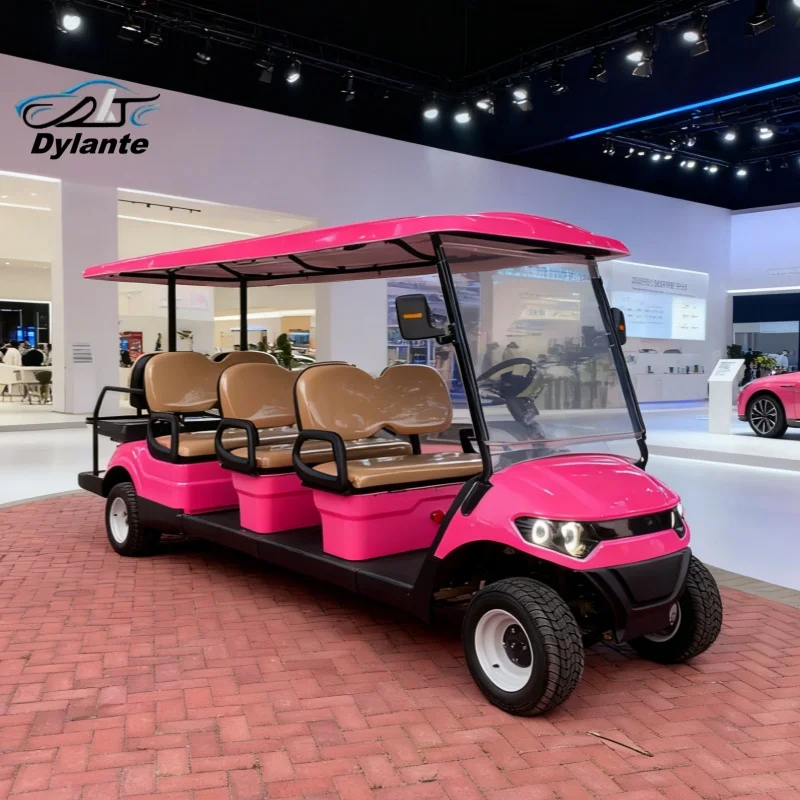 نموذج جديد E 5000 واط محرك كهربائي للصيد عربات التي تجرها الدواب سيارة جولف 60 فولت ليثيوم نادي السيارة فائدة الكبار عربة جولف كهربائية لون مخصص مجاني #5