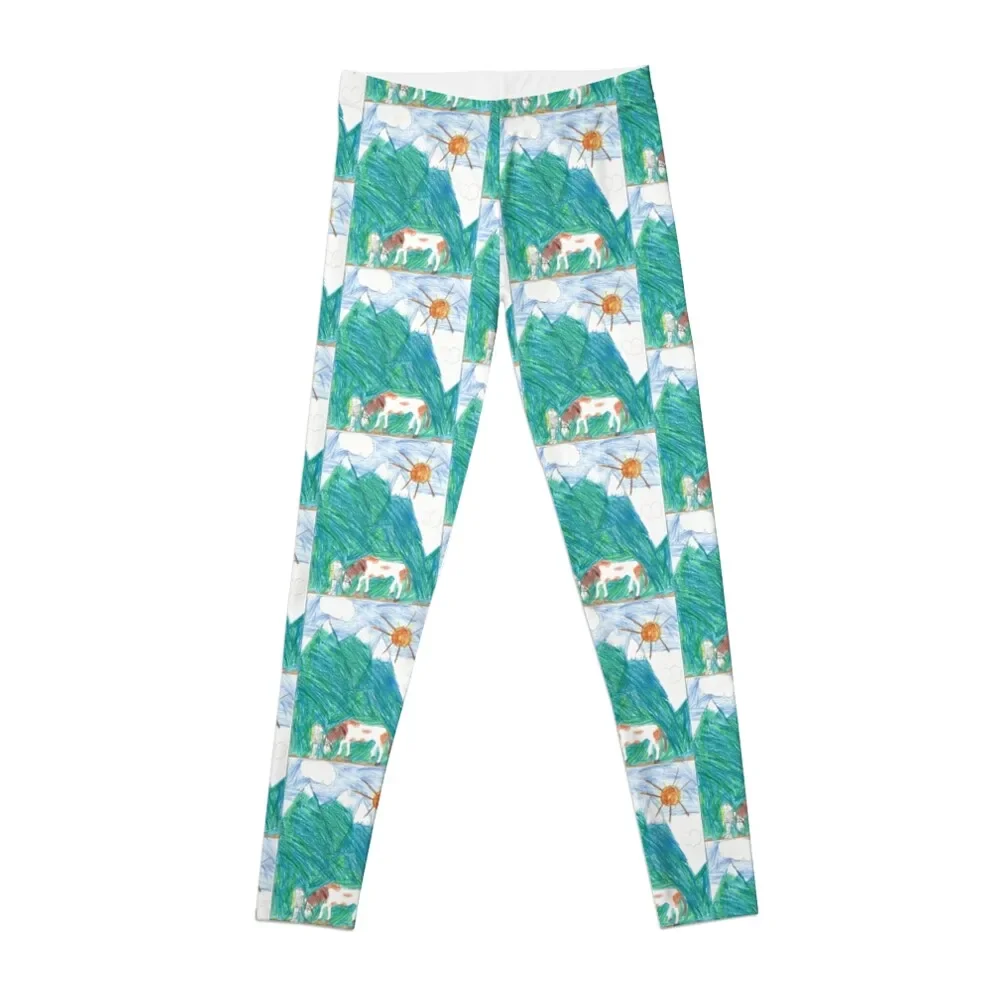 

The Horse Whisperer Leggings high waist Women sports Womens Leggings
