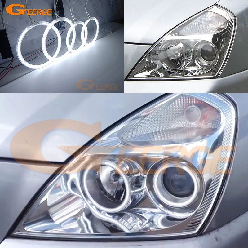 For KIA GRAND CARNIVAL Sedona VQ 2006 2007 2008 2009 2010 2011 2012 Ultra Bright CCFL Angel Eyes Kit Halo Rings Car Accessories