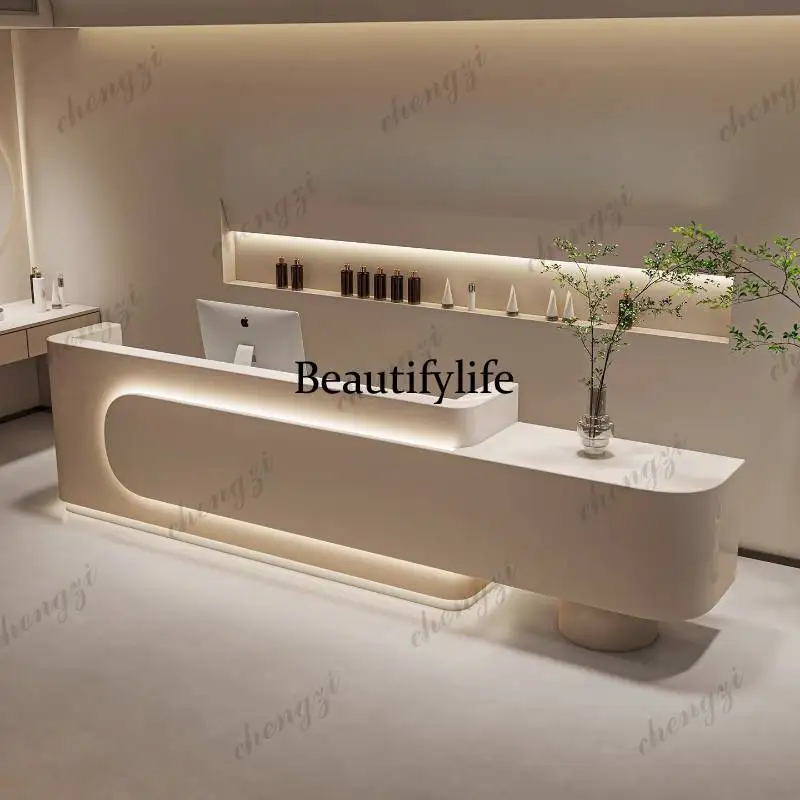 

Cheap Clinic Reception Desks Checkout Vintage Drawers Modern Reception Desks Corner Luxury Recepcion Mostrador Furniture