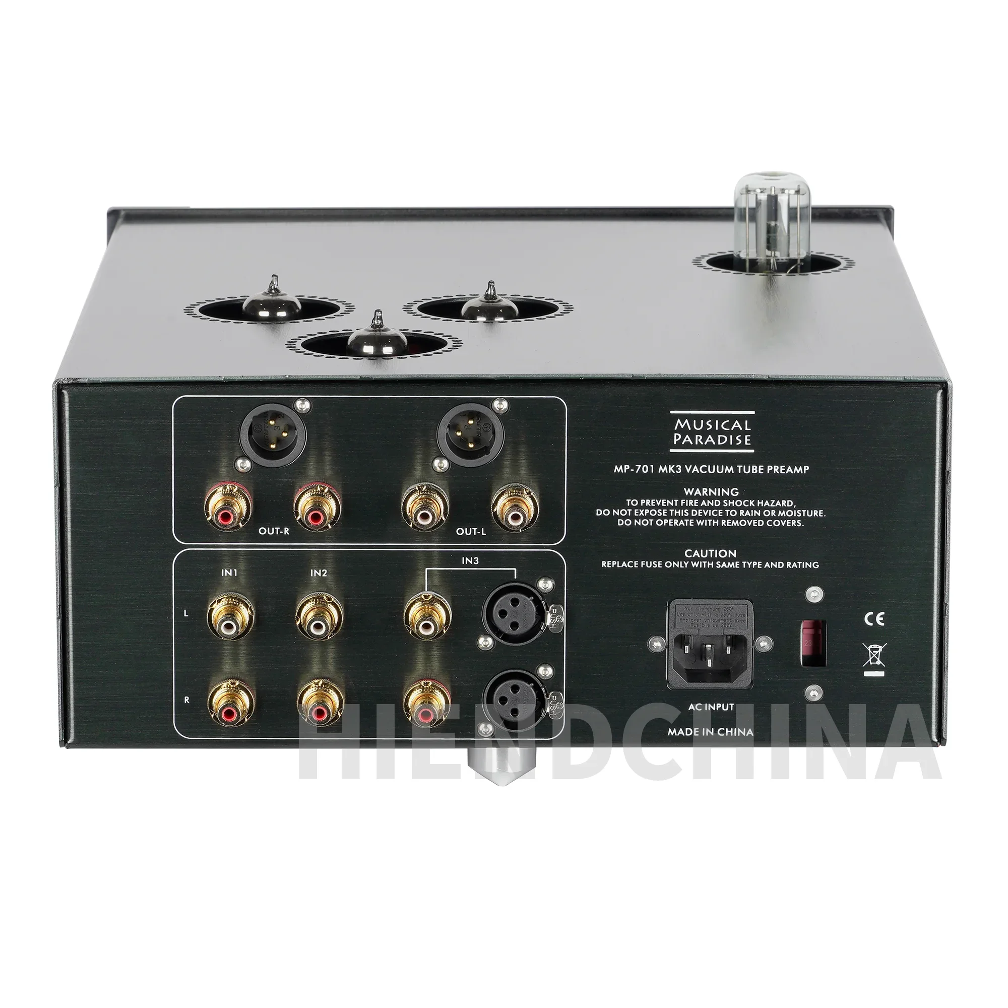 

TLF Musical Paradise MP-701-MK3 Pre Amplifier 6Z5P 5R4 6N11 12AU7 Vacuum Tube Pre Amplifier Voltage Selection 110V-120V / 220V-2