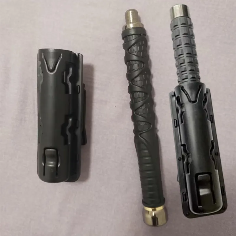 Carry-on Holder Box Tactical 360 Degree Rotation Retractable Baton Holder Stick Case Belt Holster And Telescopic Stick