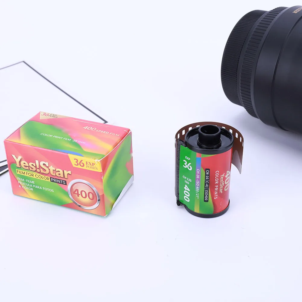 ISO 400 35MM Color Negative Film 135 Universal Type Color Print 35mm Film Color Print Film 36-Exposures