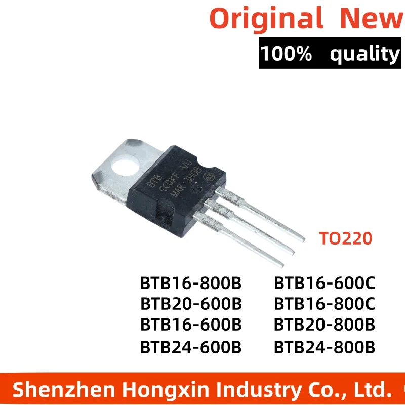 

10piece BTB16-600B BTB16-600C BTB16-800B BTB16-800C BTB20-600B BTB20-800B BTB24-600B BTB24-800B TO220