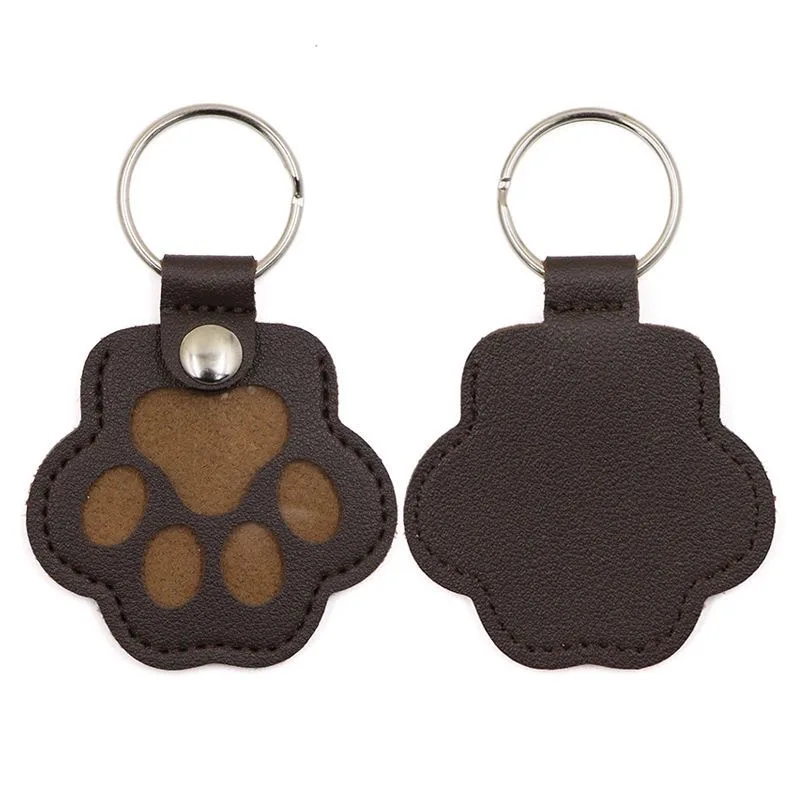 Pet Memorial Fur Storage Keychain PU Leather Locket Handbag Hanging Accessory for Dog Cat Hair 2026 view 6