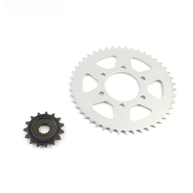 Suitable for CFMOTO Motorcycle 650NK650MT Rear Sprocket Active Sprocket Front and Rear Small Flying Chain Plate