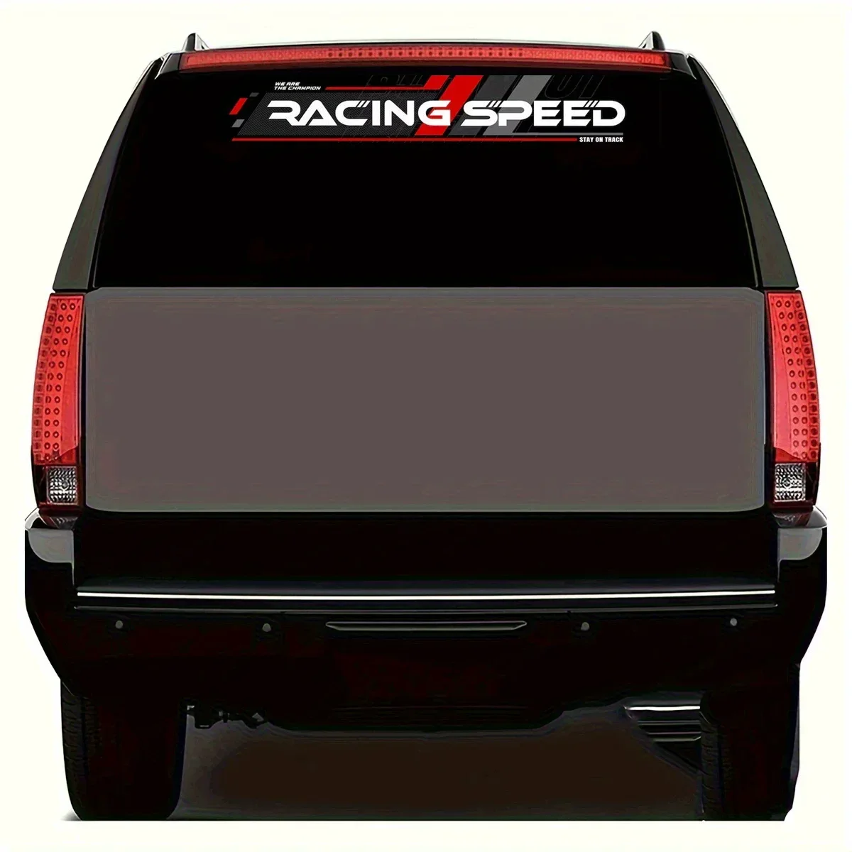 1개입 '레이싱 스피드' 자동차 앞유리 데칼, 눈길을 끄는 자동차 개조 스티커