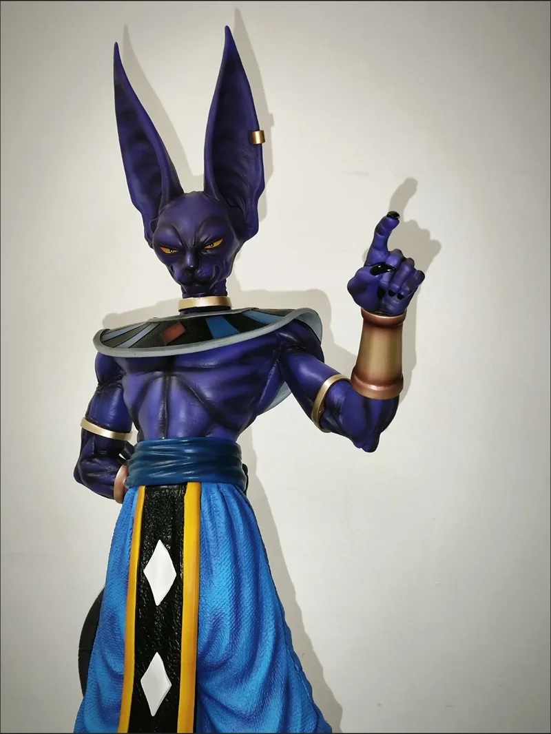 

Фигурка аниме Jt Dragon Ball-Beerus Gogeta Vegetto Son Goku, копия модели, Коллекционная 50/53 см, ручная роспись, игрушка-фигурка