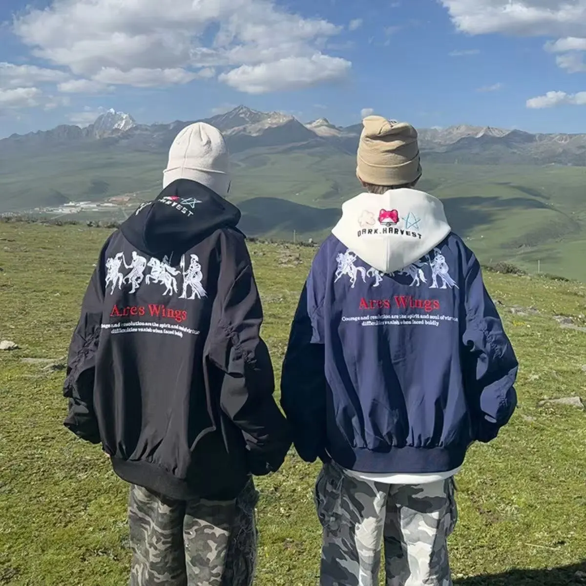 حصيرة عصرية مقاومة للماء Jaet متعددة الاستخدامات كاجوال Sle طويلة Sve فضفاضة تناسب ex Faionable Laid-ba اليابانية Ins Sle #1