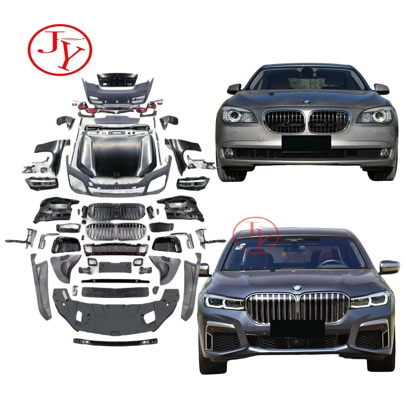 for  Factory direct sales suitable for BMW 7 Series F02 modification to G11 G12, equipped with M-type front and rear bumper gril