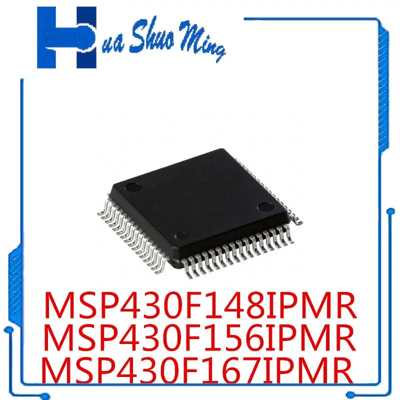 

2Pcs/Lot MSP430F148IPMR MSP430F156IPMR MSP430F167 MSP430F148 MSP430F156 QFP64