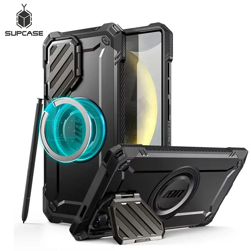 For Samsung Galaxy S25 Ultra Case SUPCASE UB Mag XT Heavy Duty Rugged Strong Magnetic Phone Case with Camera Cover Kickstand