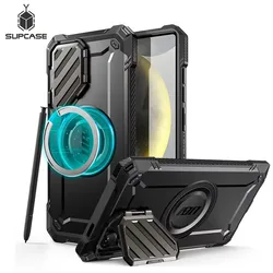 For Samsung Galaxy S25 Ultra Case SUPCASE UB Mag XT Heavy Duty Rugged Strong Magnetic Phone Case with Camera Cover Kickstand