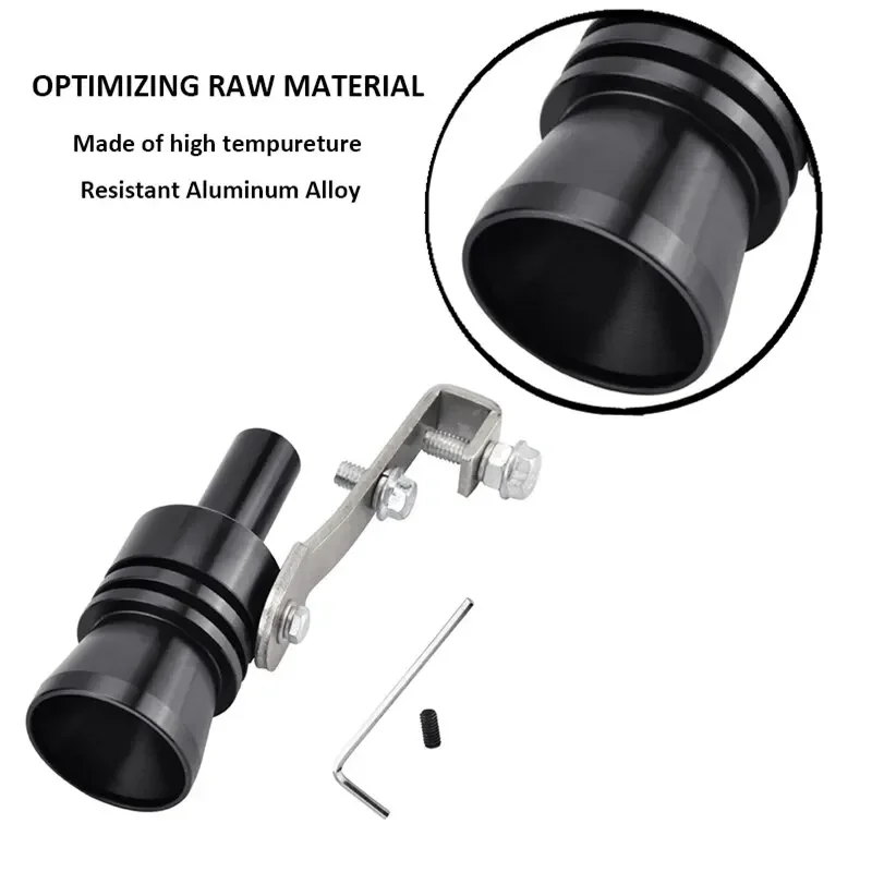 Universal Sound Simulator Car Turbo Sound Whistle Muffler Vehicle Refit Device Exhaust Pipe Turbo Sound Whistle Auto Accessories