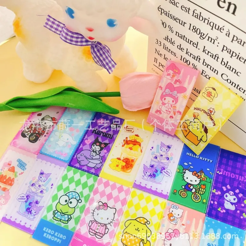 Sanrio acrylic accessories HelloKittyDIY acrylic small strip popular new acrylic piece handmade patch accessories