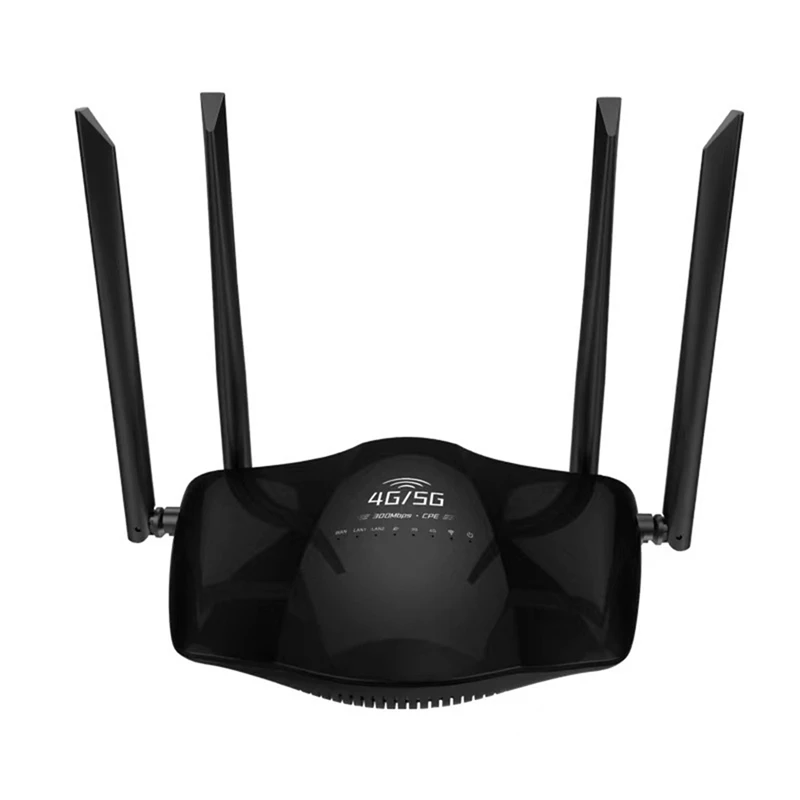 

Home 4G CPE Wireless Router 300Mbps External 4Xantennas Wifi Modem With 3XRJ45 Port+SIM Card Slot Wifi Router