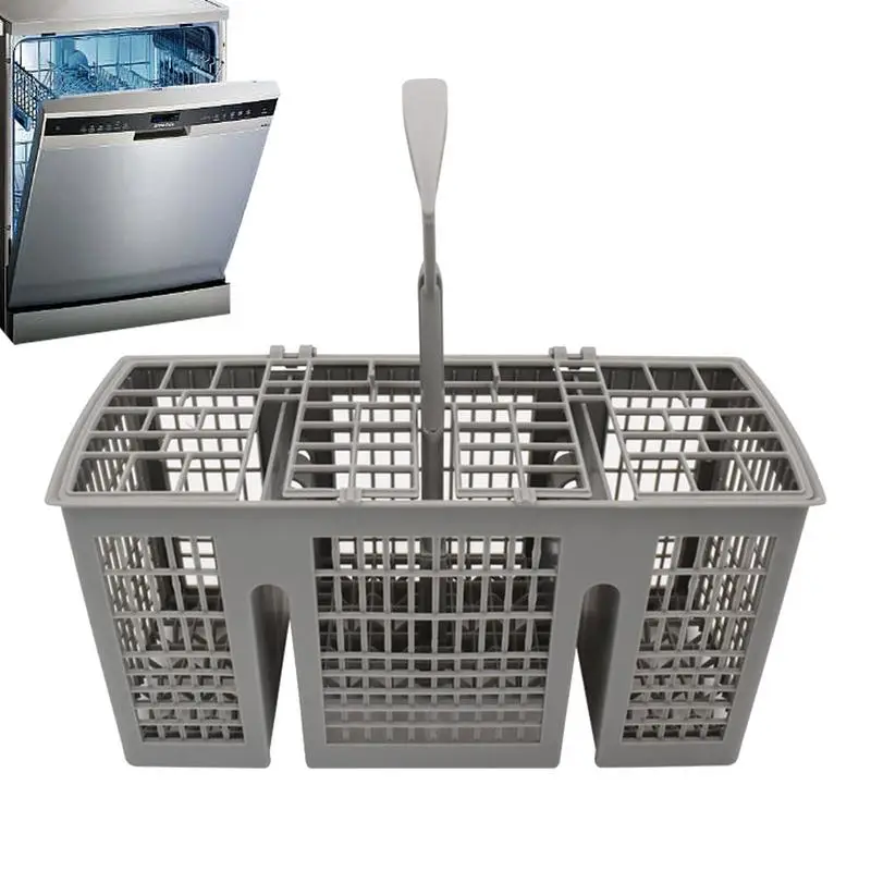 

Универсальная корзина для посудомоечной машины для столовых приборов, корзина для посудомоечной машины с отделениями для кухонных корзин для хранения, аксессуары