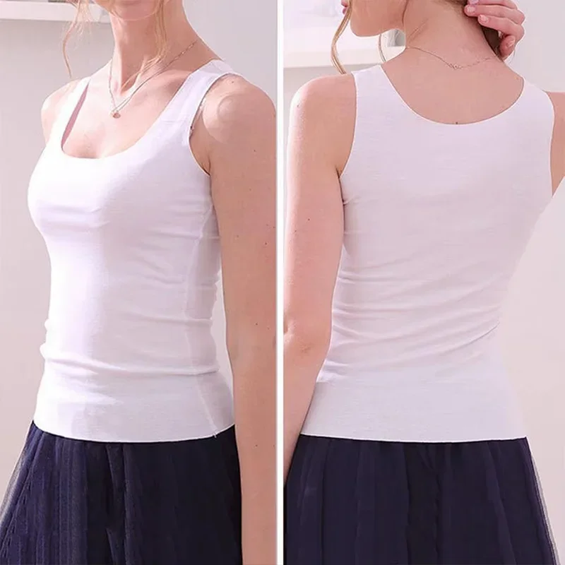 

Tank Tops Summer Seamless Ice Silk Vest Women Wear Undershirt Underwear Female Students Korean-Style Slim Strap