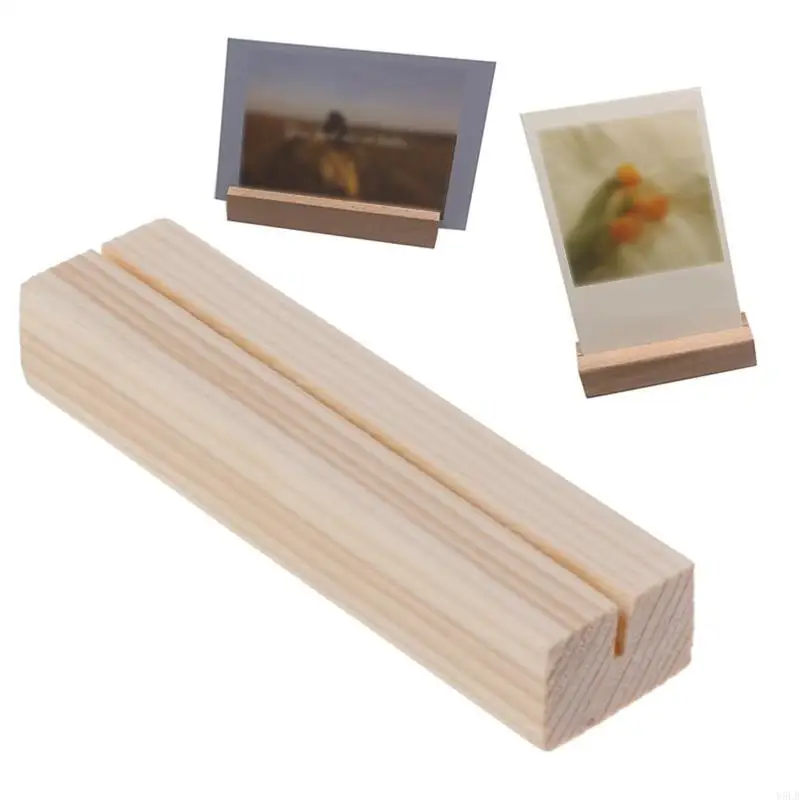 Y5LB Rectangle Sign Place Card Holder for Wedding Centerpieces Tabletop Decor