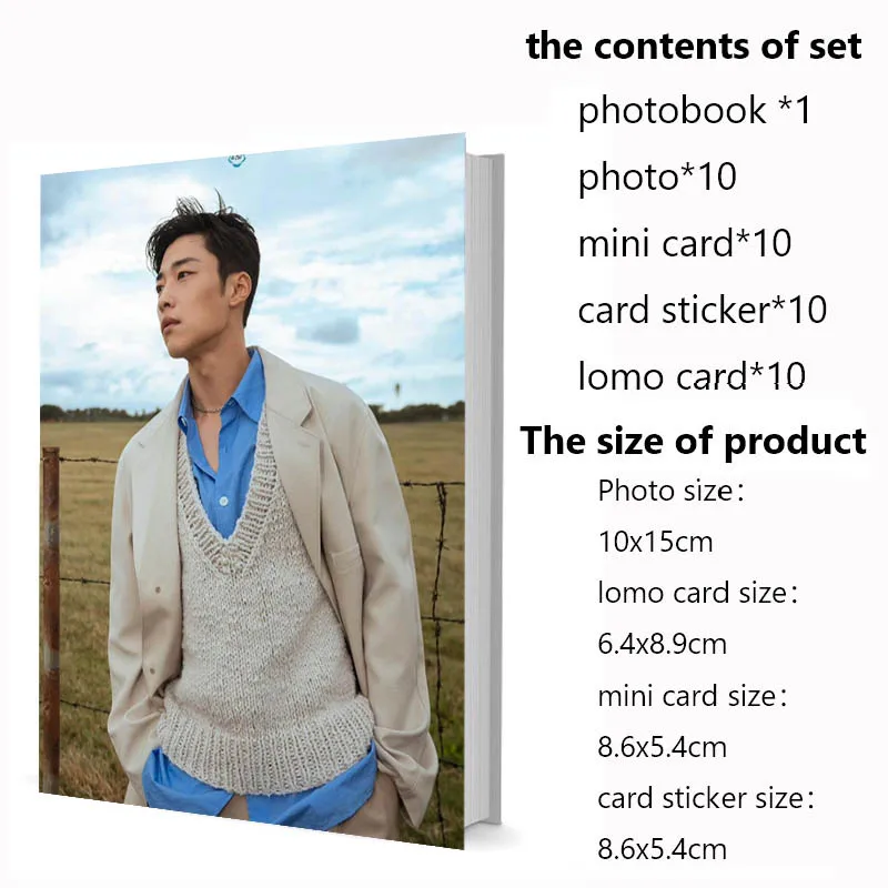 

Series1 Woo Do-hwan Photobook Set With Photo Lomo Card Mini Card Sticker Calendar Picturebook Photo Album Artbook