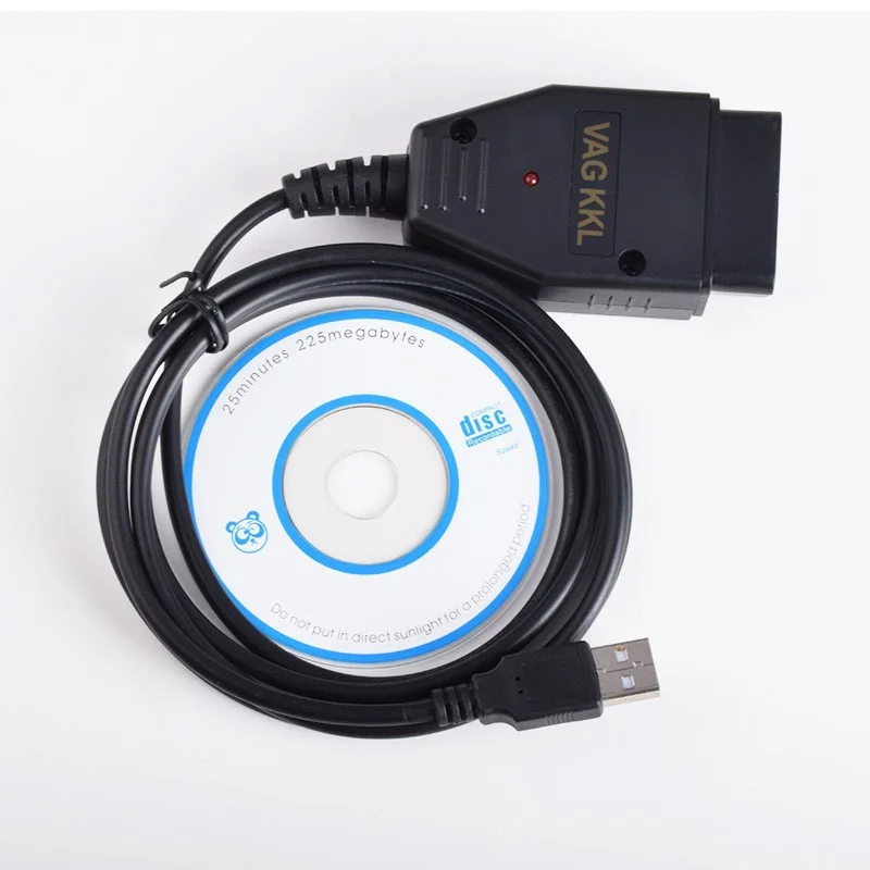 FT232RL Vag 409 VAG KKL USB Vag 409,1 Черный автомобильный диагностический кабель для Audi FT232RL Vag 409 VAG KKL USB Vag 409,1 Черный автомобильный диагностический кабель для Audi