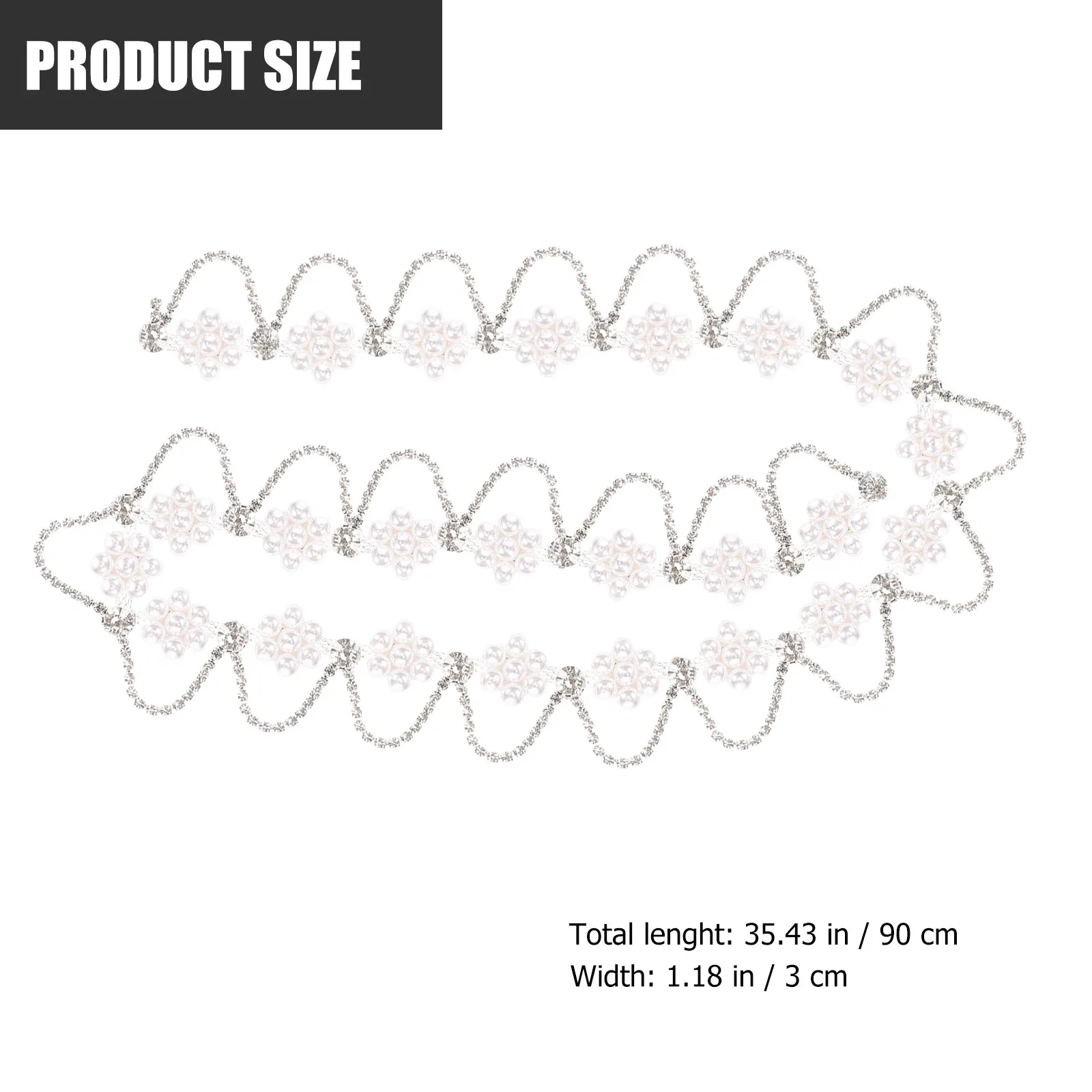 Premium Rhinestone Pearl Chain - огляд і ціна Embellish Craft