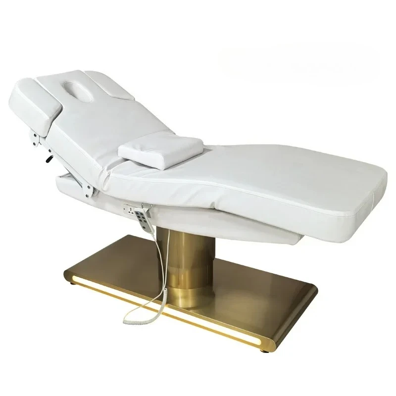 

High-end electric beauty bed lifting massage massage salon special eyelash wash stainless steel European and American models