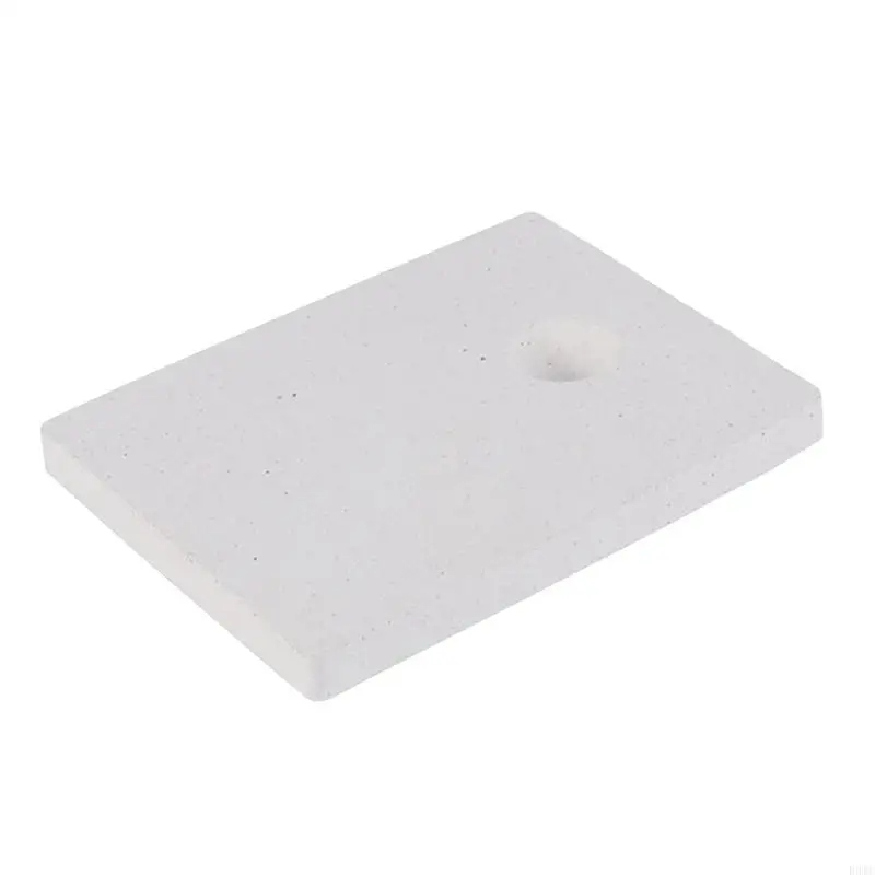 

R3MC Compact Heat Insulation Fireclay Stone Practical Jewellery Making Accessory Fireclay Stone with Good Heat Insulation