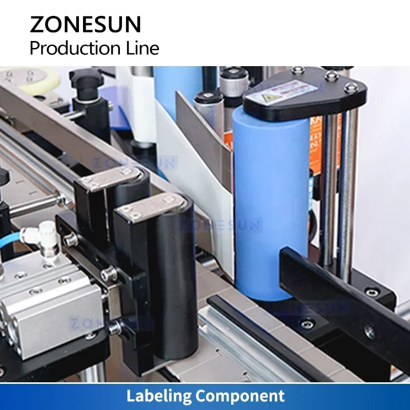 ZONESUN 自動ジャムソース生産ライン濃厚ペースト充填キャッピングラベリング包装機 ZS-FALU3