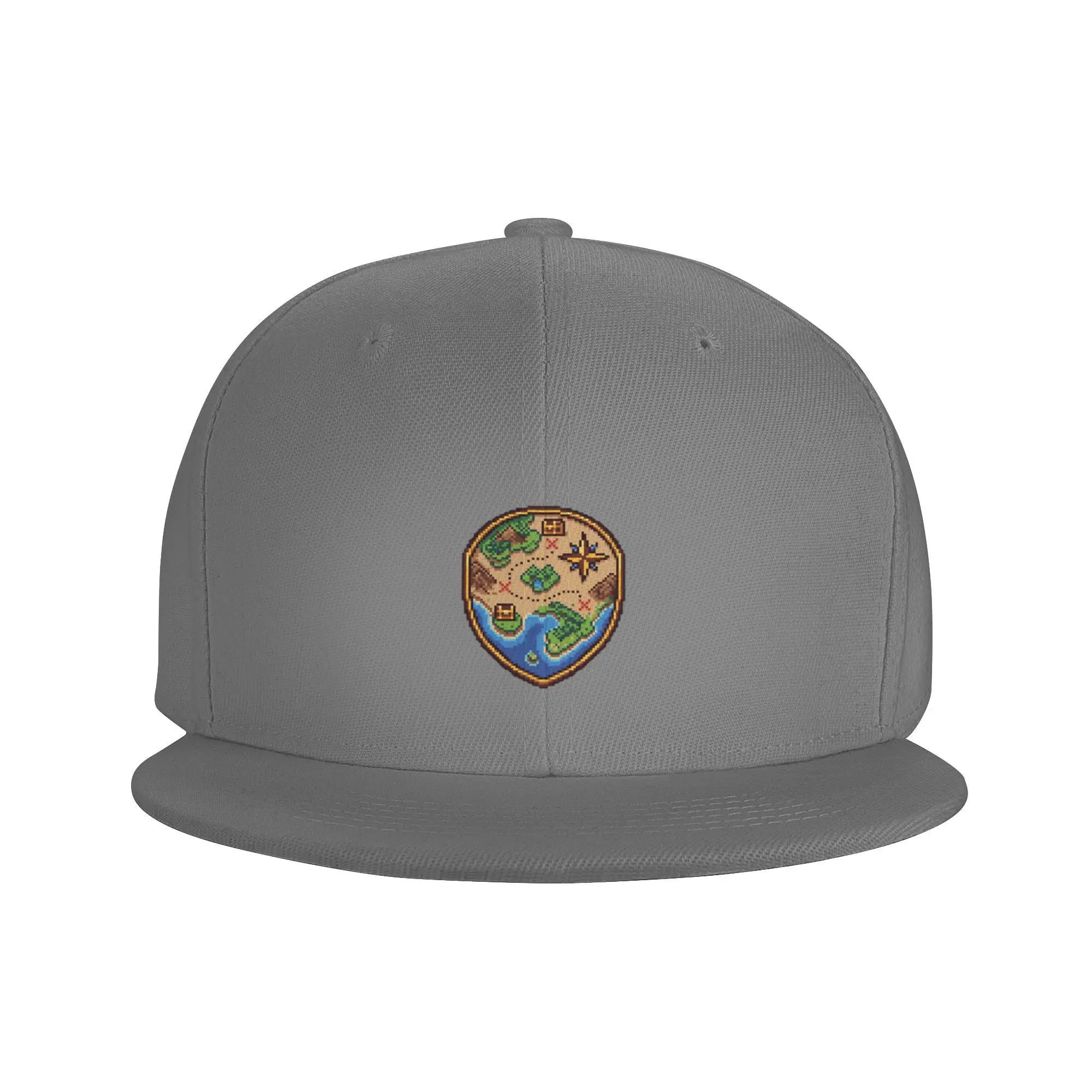 Fashion 8 Bit Collection   Treasure  Flat Brim Sun Hat  Women Women's Cap 2021