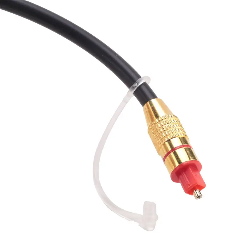 AA60 Digital to Analog Audio Conversion Cable 2RCA+3.5mm Jack Stereo Audio Cable for HDTV DVD Headphone 1.5M