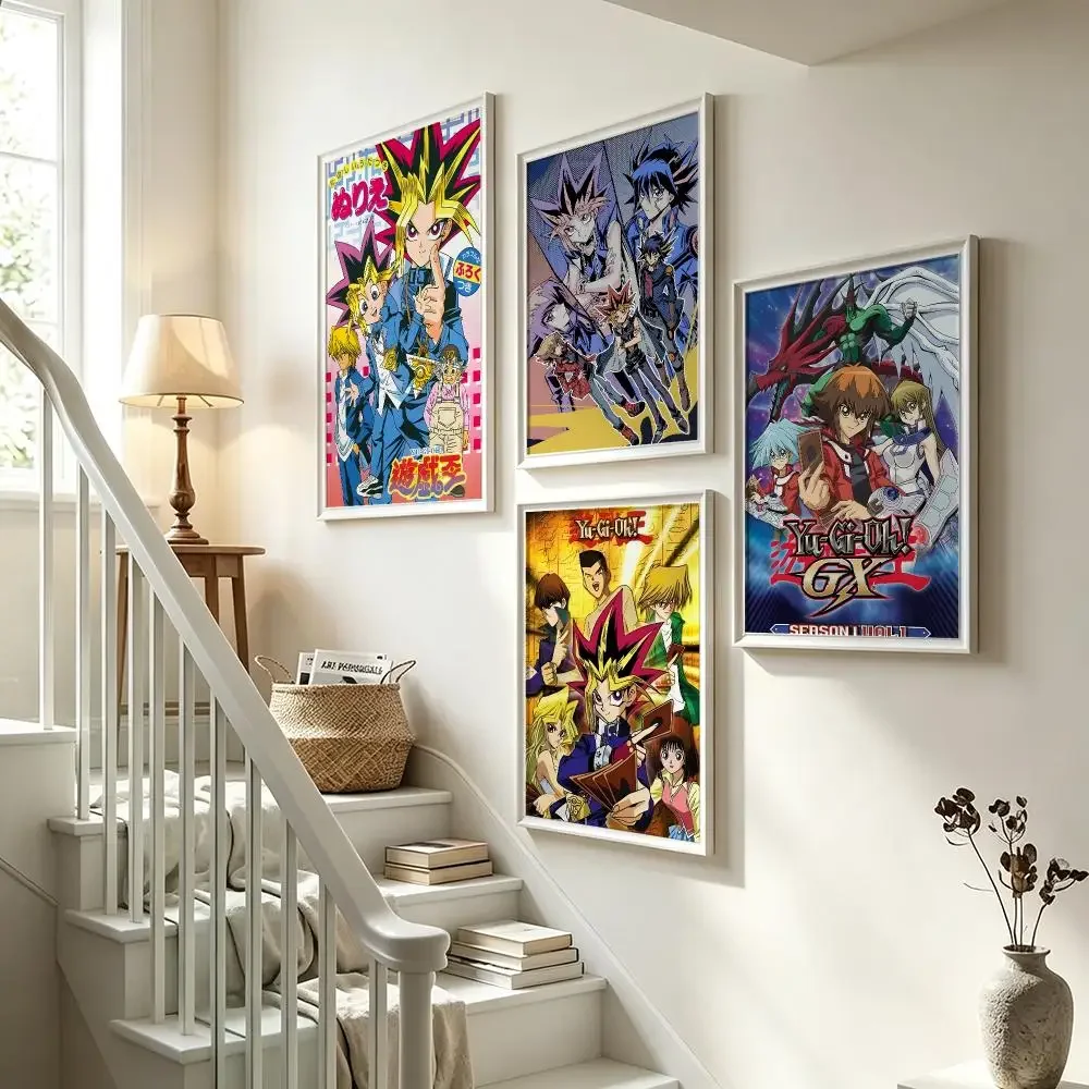 game Yu‑Gi‑Oh! Master Duel Poster Poster HD Waterproof Self-adhesive Art Print Wall Decor for Bedroom Living Room Gift
