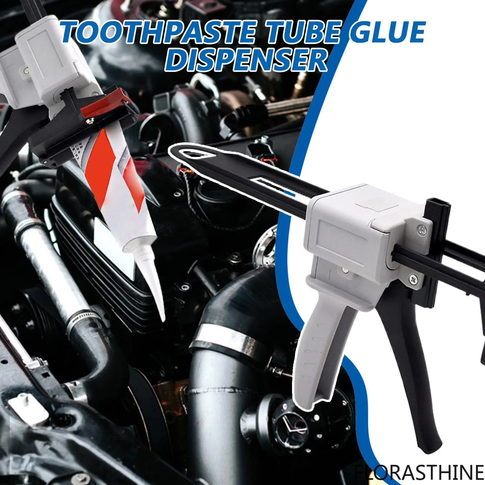 Toothpaste Tube Squeezing Tool Manual Toothpaste Tube Squeezer Supplies Home for Industrial Marine Daily Sealant Cartridges