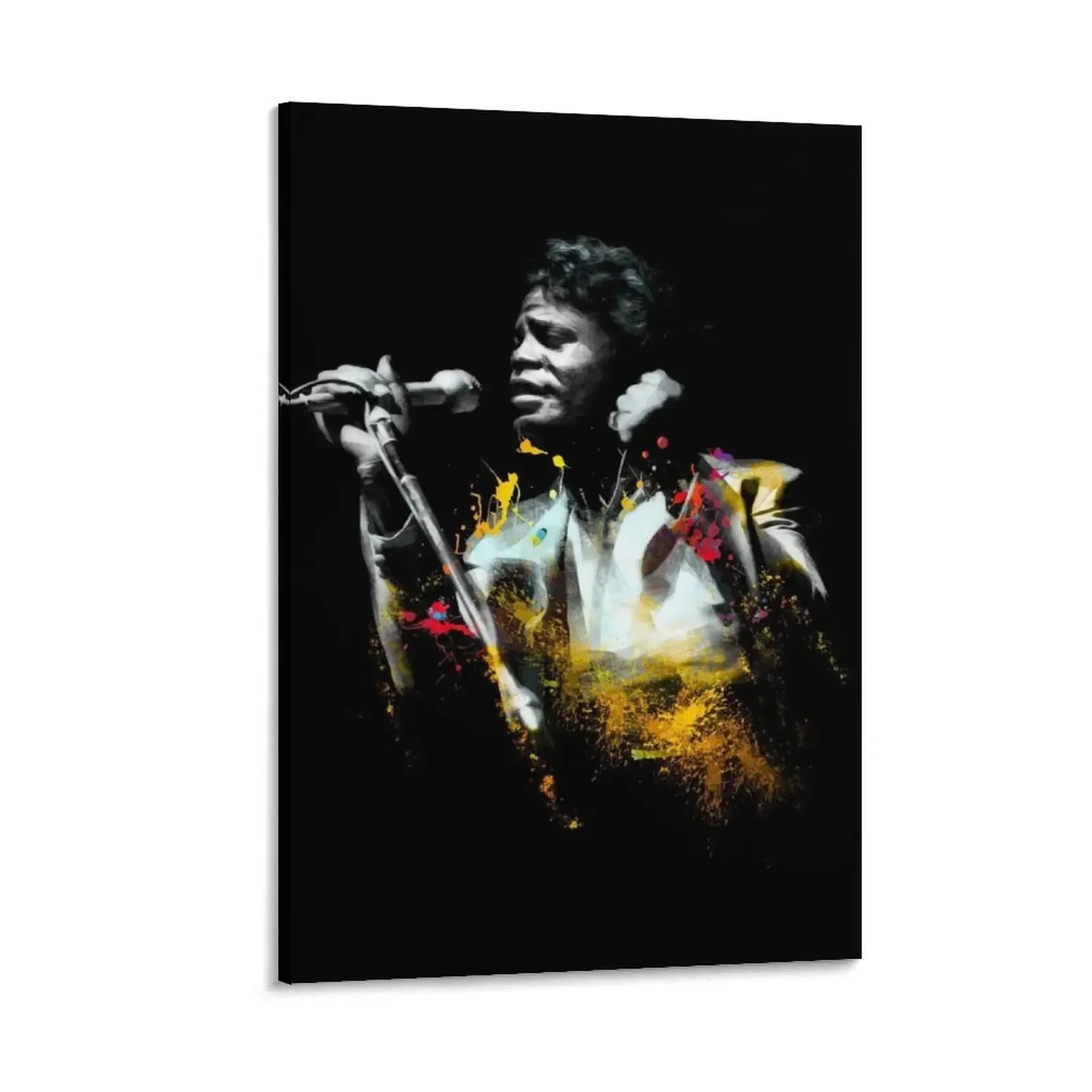 

Radio NULA - James Brown Canvas Painting Wall decoration poster art art mural